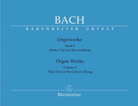 Slika BACH J.S.:ORGELWERKE 4,DRITTEN TEIL DER