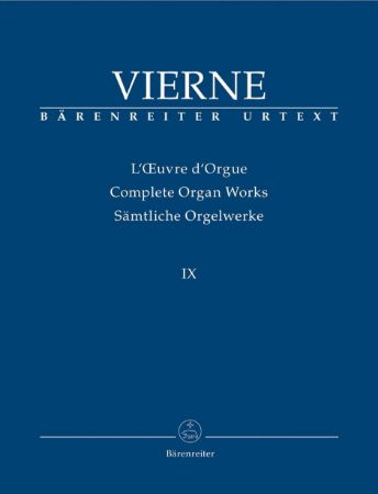 VIERNE:COMPLETE ORGAN WORKS 9