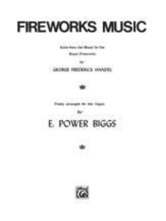 HANDEL:FIREWORKS MUSIC ORGAN