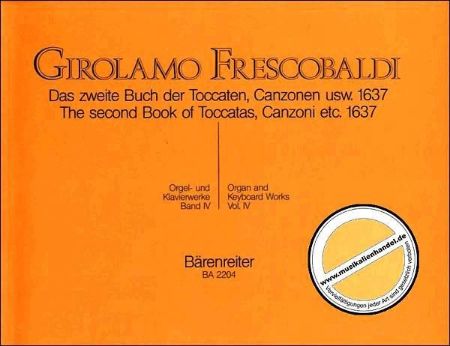 Slika FRESCOBALDI:ORGAN AND KEYBOARD WORKS VOL.4