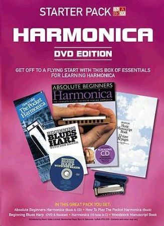 Slika HARMONICA DVD EDITION STARTER PACK + HARMONICA IN C