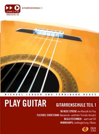 Slika LANGER:PLAY GUITAR 1 GITARRENSCHULE 1 +AUDIO ACCESS