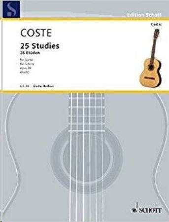 Slika COSTE:25 STUDIES OP.38