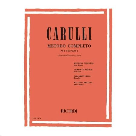 CARULLI:METHODO COMPLETO PER CHITARRA