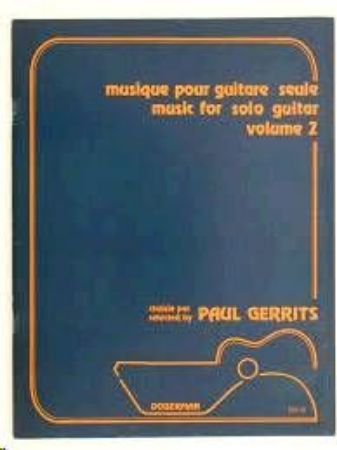 GERRITS:MUSIC FOR SOLO GUITAR VOL.2