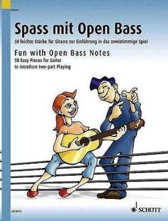 KREIDLER:SPASS MIT OPEN BASS 50 EASY PIECES FOR GUITAR