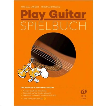 LANGER/NEGES:PLAY GUITAR SPIELBUCH +CD