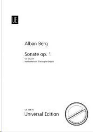 BERG:SONATE OP.1 FUR GITARRE