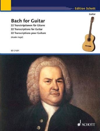 BACH FOR GUITAR  27 TRANSCRIPTIONS FOR GUITAR