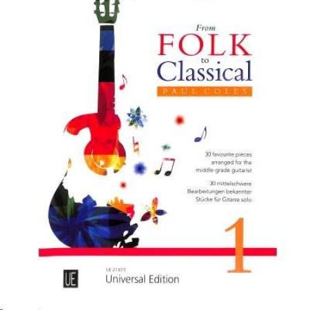 Slika COLES:FROM FOLK TO CLASSICAL  GUITAR SOLO 1