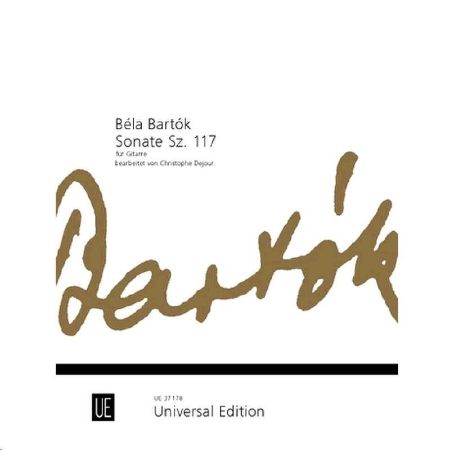 BARTOK:SONATE SZ.117 FUR GITARRE