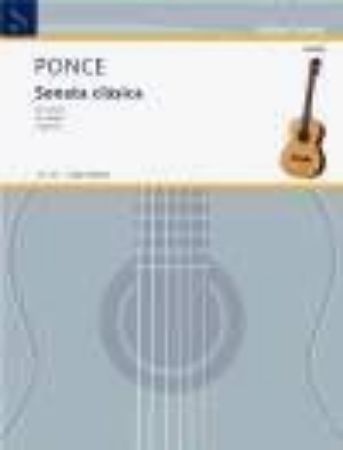 Slika PONCE:SONATA CLASICA FUR GUITAR