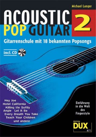 Slika LANGER:ACOUSTIC POP GUITAR 2 + AUDIO ACCESS