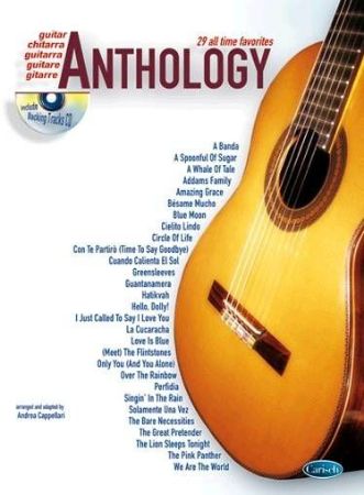 Slika GUITAR ANTHOLOGY VOL.1+CD 29 ALL TIME FAVORITES