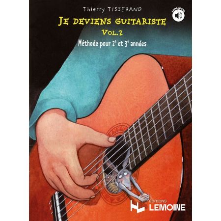 Slika TISSERAND:JE DEVIENS GUITARISTE 2 +CD