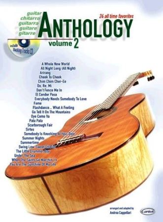 Slika GUITAR ANTHOLOGY VOL.2+CD 24 ALL TIME FAVORITES