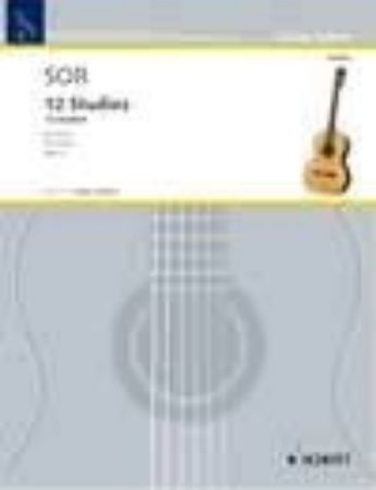 Slika SOR:12 STUDIES FOR GUITAR OP.6