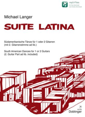 Slika LANGER:SUITE LATINA GUITAR SOLO