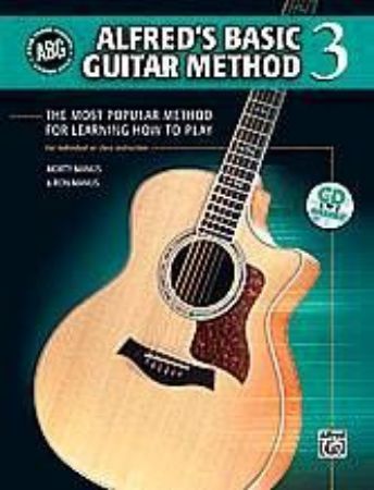 MANUS:ALFRED'S BASIC GUITAR METHOD 3 +CD