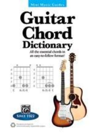 Slika GUITAR CHORD DICTIONARY/MINI MUSIC GUIDES