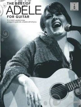 Slika THE BEST OF ADELE FOR GUITAR TAB