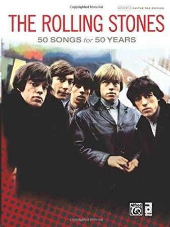 Slika THE ROLLING STONES 50 SONGS FOR 50 YEARS TAB EDITION