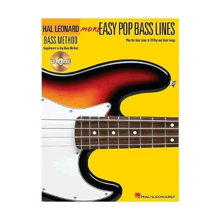 Slika MORE EASY POP BASS LINES +CD