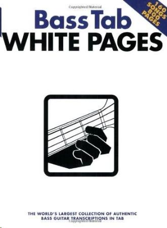 Slika BASS TAB WHITE PAGES 160 SONGS 800 PAGES