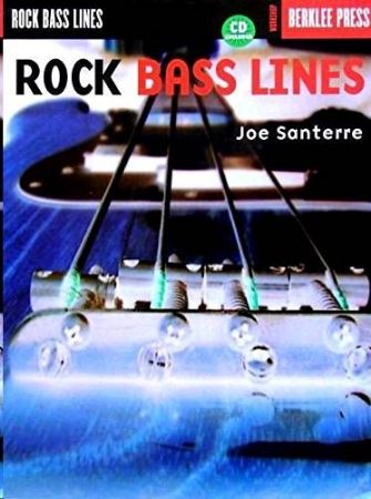 SANTERRE:ROCK BASS LINES +CD 