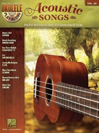 Slika ACOUSTIC SONGS PLAY ALONG UKULELE +CD