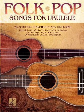 Slika FOLK,POP SONGS FOR UKULELE