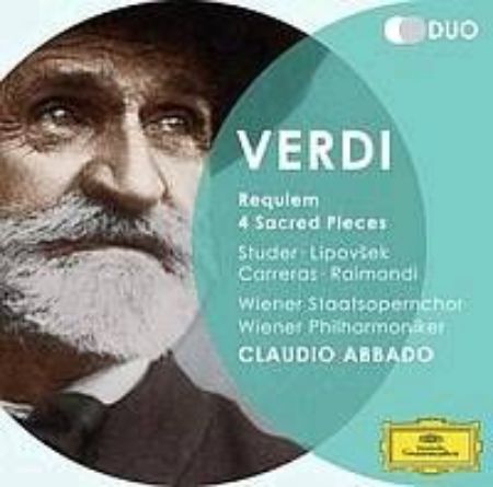 Slika VERDI:REQUIEM & 4 SACRED PIECES/LIPOVŠEK/ABBADO