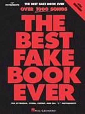 Slika THE BEST FAKE BOOK EVER OVER 1000 SONGS "C" INS.
