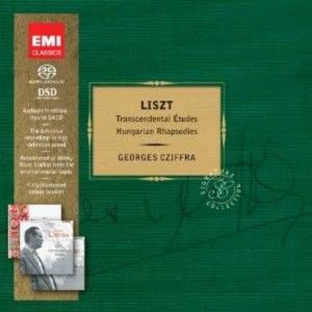 LISZT:TRANSCENDENTAL STUDIES HUNGARIAN RHAPSODIES