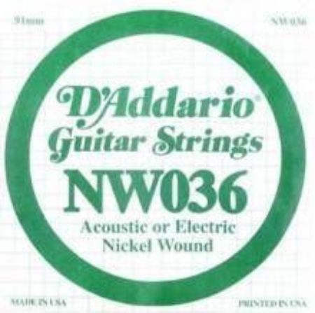 Slika Struna D'Addario za E-Kitaro NW036