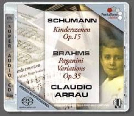 SCHUMANN:KINDERSZENEN/BRAHMS:VARIATIONS/ARRAU