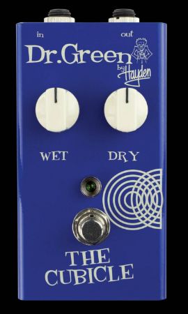 HAYDEN DR GREEN PEDAL THE CUBICLE REVERB PEDAL