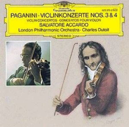 PAGANINI:VIOLINKONZERTE 3&4/ACCARDO