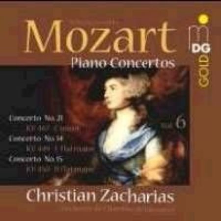 Slika MOZART:PIANO CONCERTOS VOL.6/ZACHARIAS