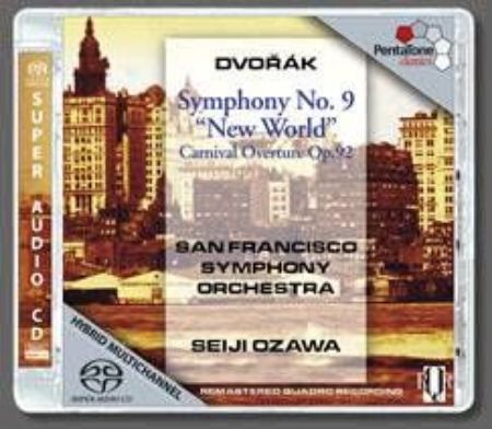 Slika DVORAK:SYMPHONY NO.9/NEW WORLD/OZAWA