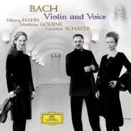 Slika BACH J.S.:VIOLIN AND VOICE/HAHN,GOERNE,S