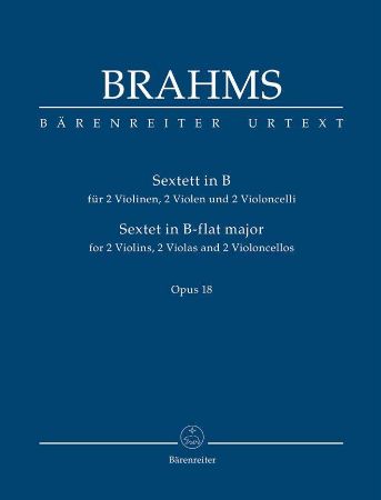 Slika BRAHMS:SEXTETT IN B OP.18,STUDY SCORE