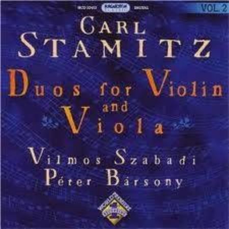 STAMITZ CARL-DUOS FOR VIOLIN AND VIOLA