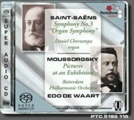 Slika SAINT-SAENS:SYMPHONY 3,MOUSSORGSKY:PICTURES