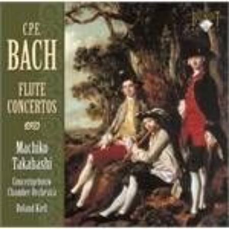 Slika BACH C.P.E.:FLUTE CONCERTOS