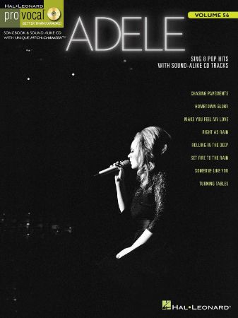 ADELE PRO VOCAL SONGBOOK +CD