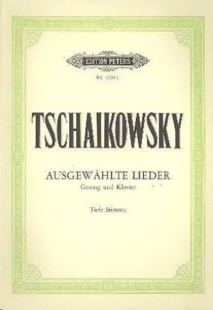 Slika TSCHAIKOWSKY:AUSGEWAHLTE LIEDER TIEFE STIMME