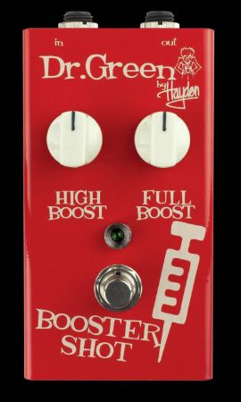 HAYDEN DR GREEN PEDAL BOOSTER SHOT SIGNAL BOOSTER