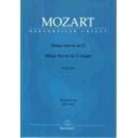 Slika MOZART:MISSA BREVIS IN G KV 49 VOCAL SCORE