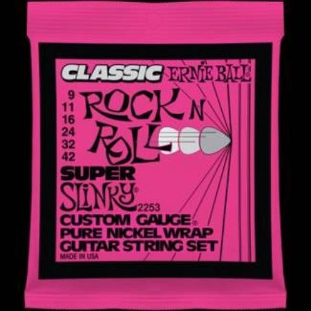 ERNIE BALL strune za električno kitaro SET 2253 09-42 Classic Pure Nickel Super